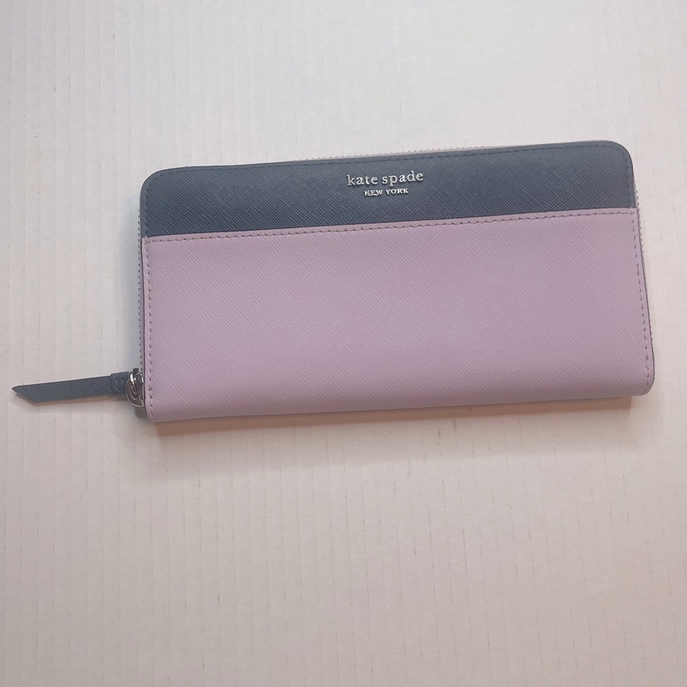 Kate Spade Lavender and Navy Blue Women's Wallet